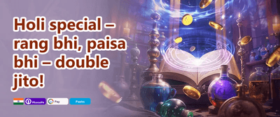 100% Welcome Match Bonus 💰 promotion